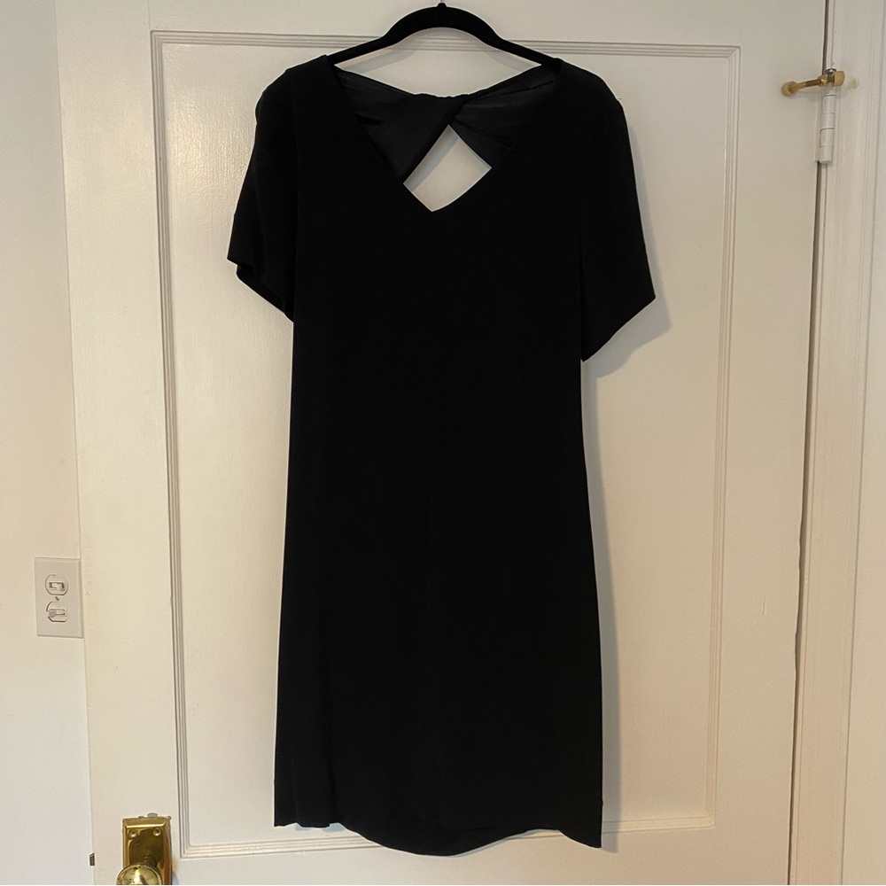WITH TAGS Sandro Black Short Sleeve Mini Dress